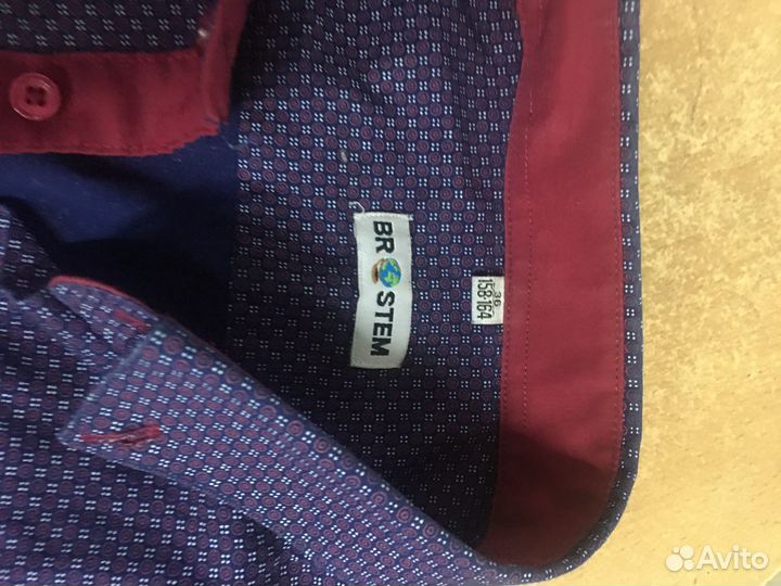 Рубашка для мальчика рост 158-164