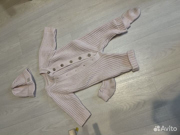 Детский комплект комбенизон на девочку