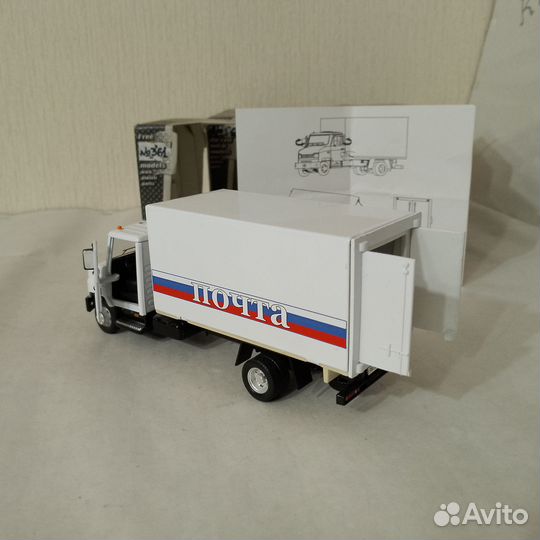 Модели автомобилей 1 43 СССР Зил-5301-Бычек