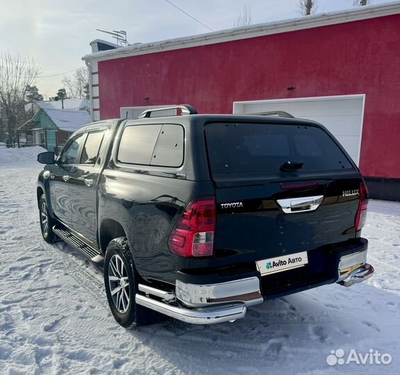 Toyota Hilux 2.8 AT, 2017, 47 000 км