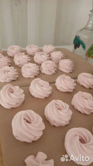 Зефир домашний, зефир в рожке