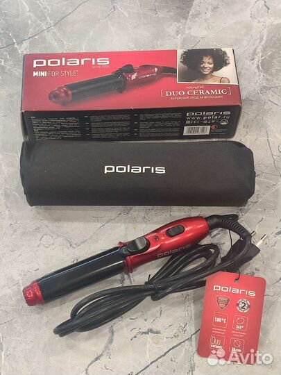 Электрощипцы Polaris PHS 2580MK Mini Red