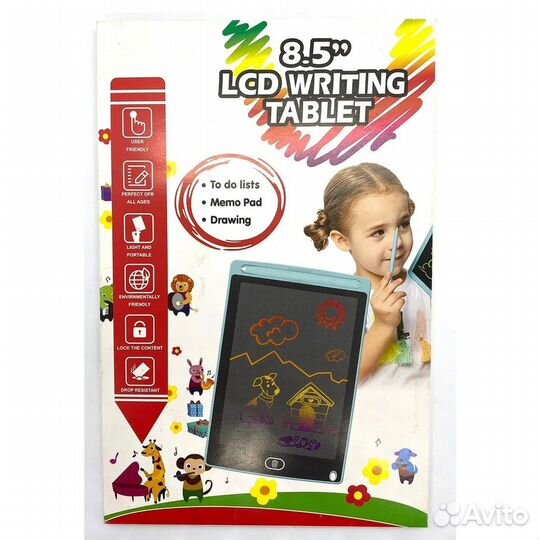 Графический планшет для рисования цветной 8.5