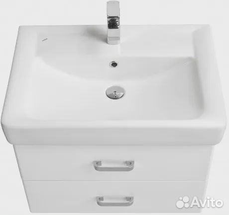 Тумба с раковиной Акватон 1a1376k1am010 Белая