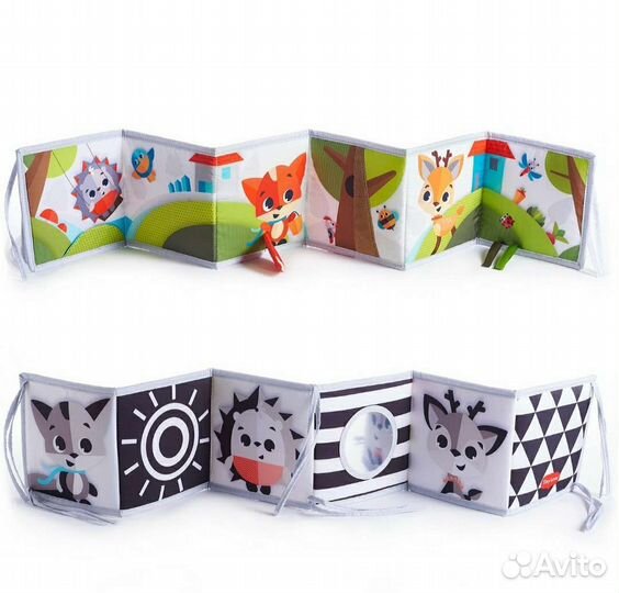 Книжка раскладная tiny love сказочный лес