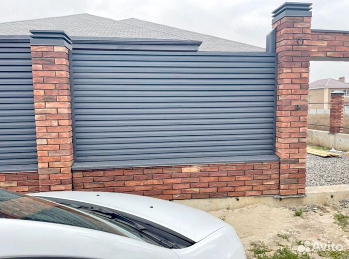 Забор ранчо, жалюзи. Европейская версия