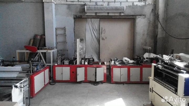 Станок по производству сумок из спанбонда