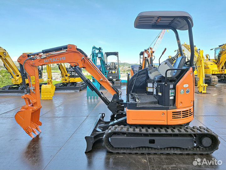 Мини-экскаватор Hitachi ZX20UR, 2016