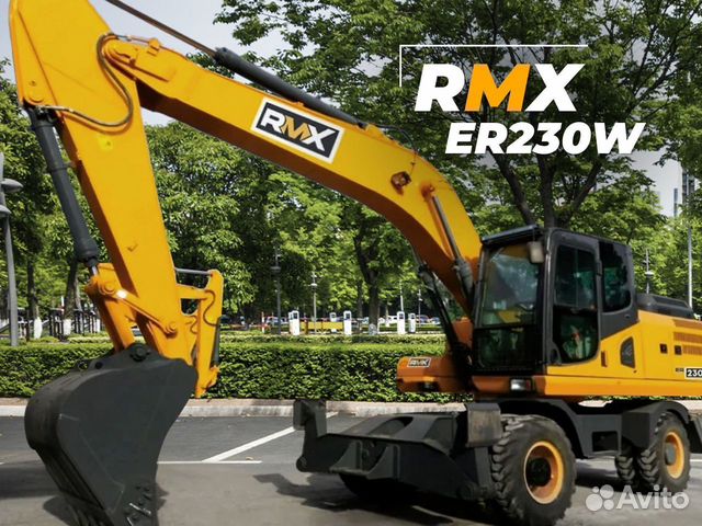 Колёсный экскаватор Runmax ER230W, 2024