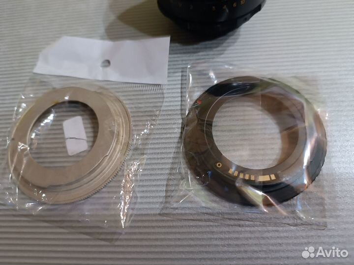 Переходник м42 vs Canon чип Гелиос