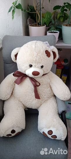 Мягкая игрушка Плюшевый медведь большой новый