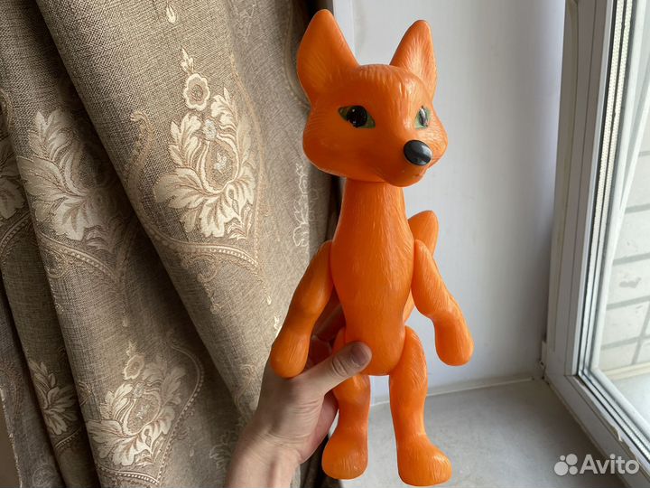 Игрушка лиса СССР