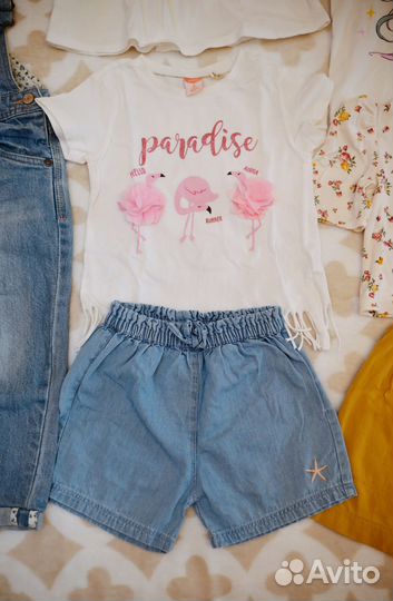 Вещи пакетом для девочки 2-3 года 20шт