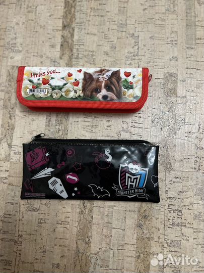 Пенал школьный для девочки