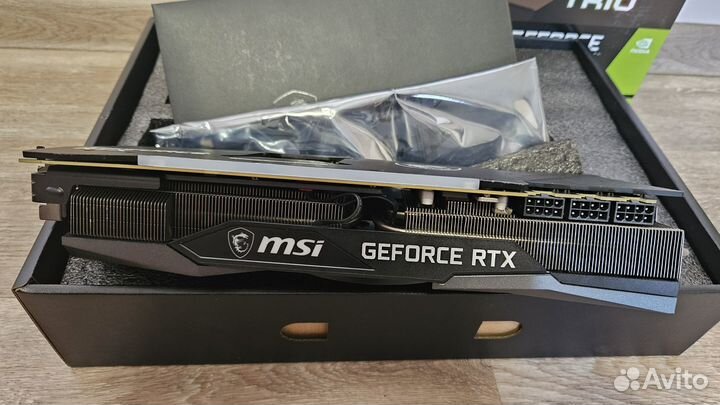 Видеокарта MSI GeForce RTX 3080 Gaming X Trio