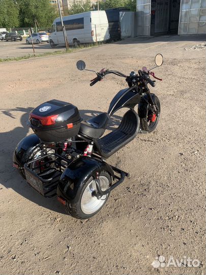 Электротрицикл White Siberia Pro Trike 6000 W