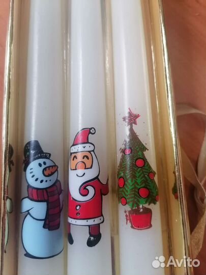 Свечи и подсвечник