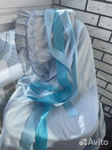 Комплект на выписку (одеяло, костюмы, ленты)