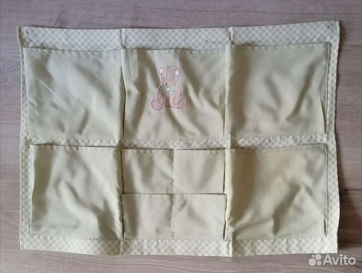 Кармашки (органайзер) на кроватку