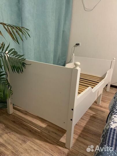 Кровать детская раздвижная икеа лексвик