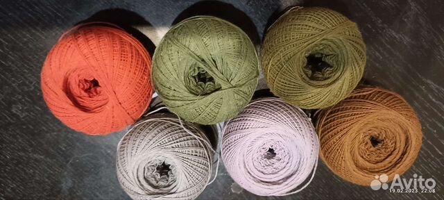 Нитки хб для вязания