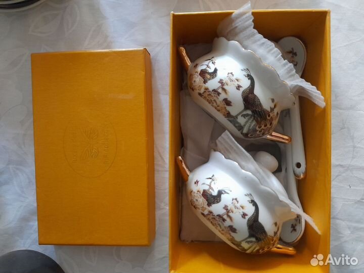 Заварочный чайник, кувшин, соусники