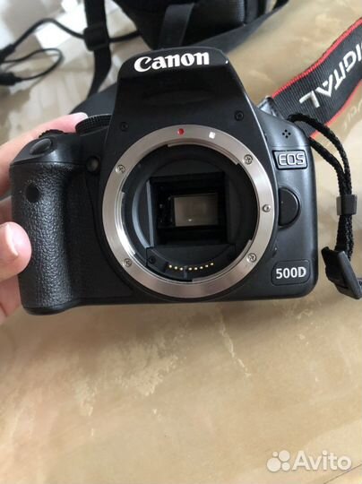 Зеркальный фотоаппарат canon 500d тушка