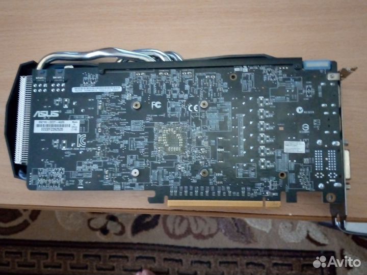 Видеокарта asus R9 270 DC2T 4GB DDR5 256