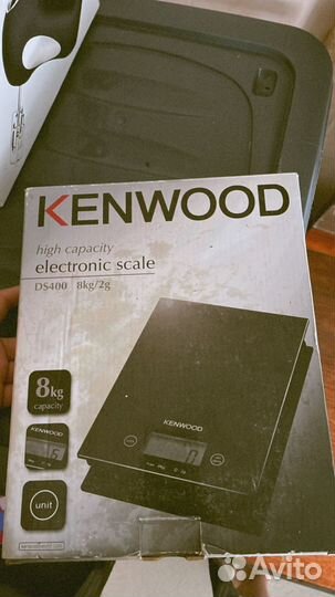 Весы кухонные электронные kenwood 8kg/2g