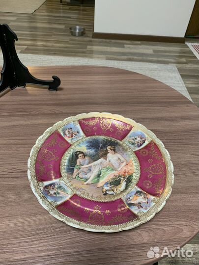 Антикварное блюдо. Венская королевская мануфактура