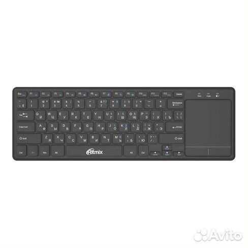 Клавиатура Bluetooth чёрная ritmix RKB-350BTH B
