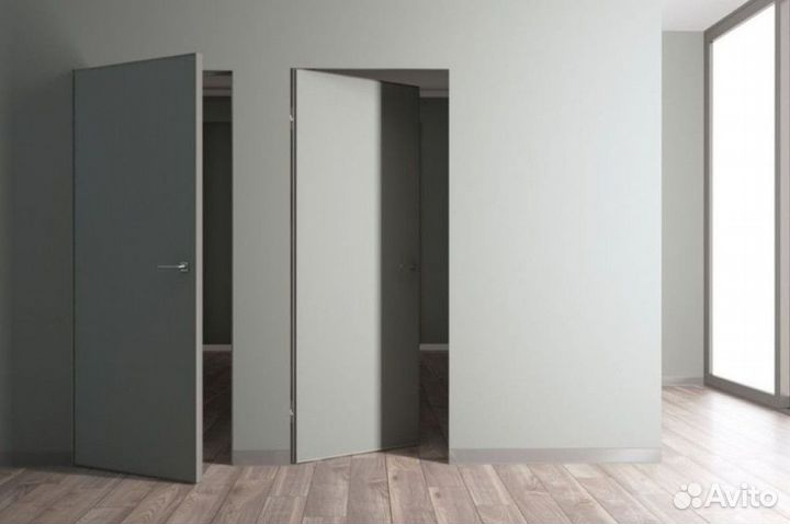 Двери скрытые межкомнатные