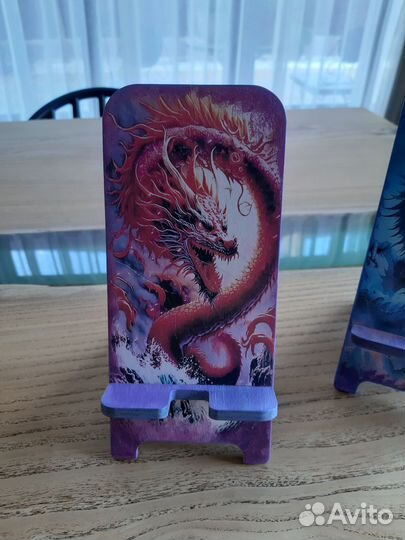 Подставка для телефона из дерева