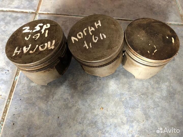 Поршня renault logan 1.6