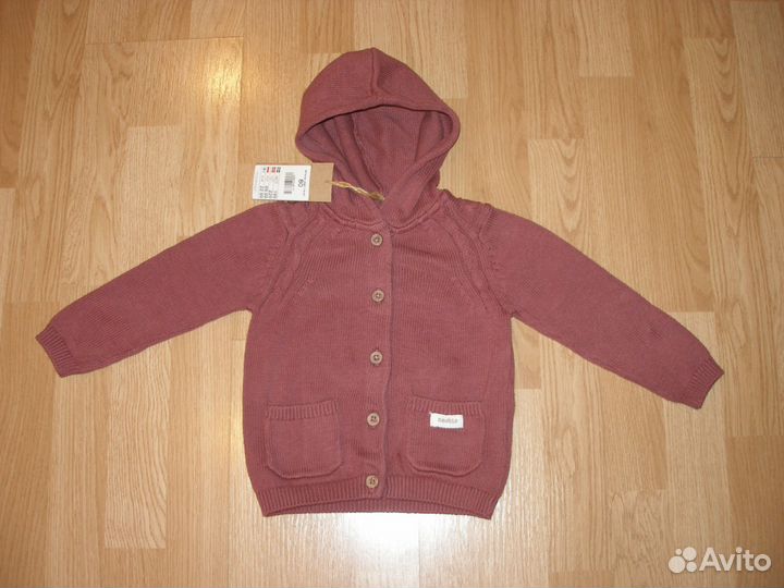 Новая с биркой кофта р-р 80 Newbie Швеция хлопок