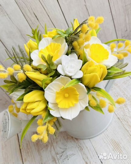 Мыльный букет