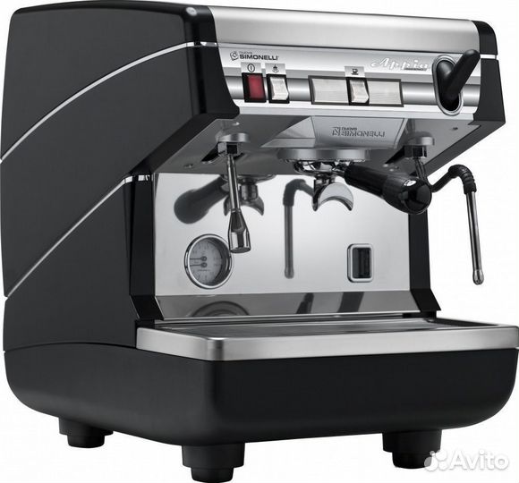 Кофемашина Nuova Simonelli Appia Life 1Gr S черная