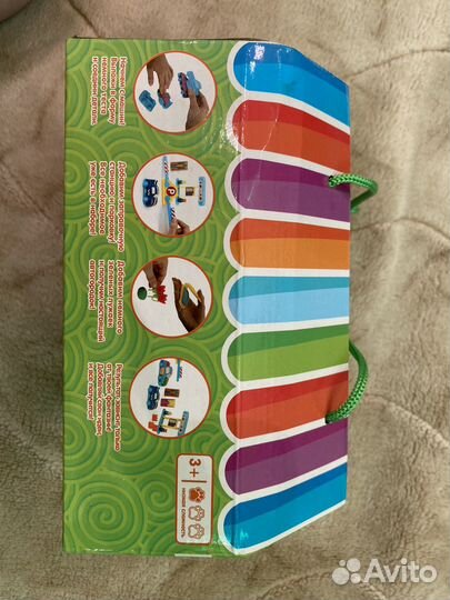 Новый Набор для лепки Автогородок