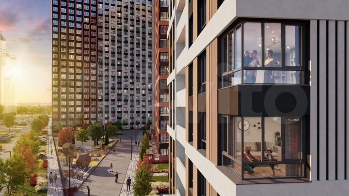 3-к. квартира, 77 м², 11/24 эт.