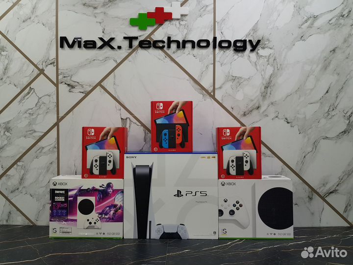 Игровые приставки Nintendo Xbox PS5