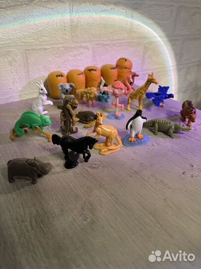 Новые киндер игрушки Natoons 2022 животные