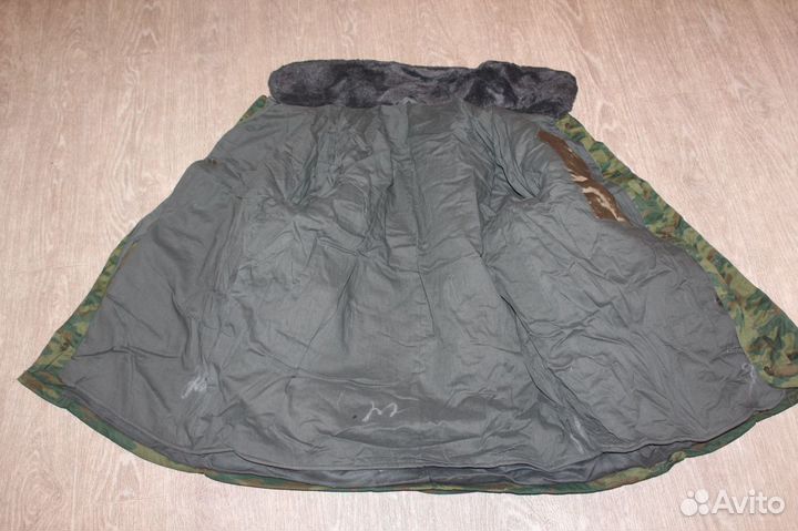 Камуфляжный костюм советский военный утепленный