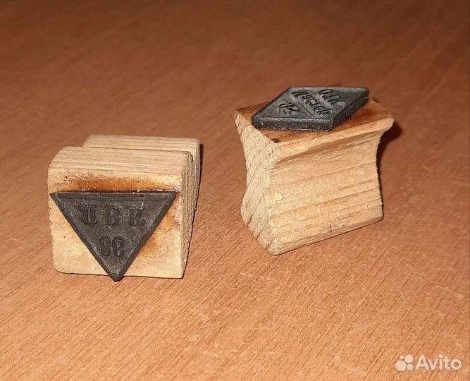 Два штампика мастера отк, СССР