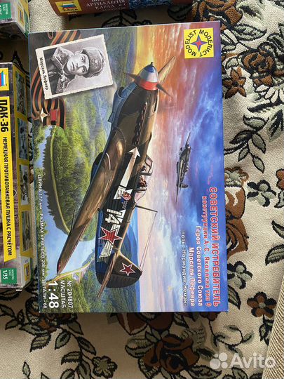 Конструктор, советский истребитель А.С. Яковлева