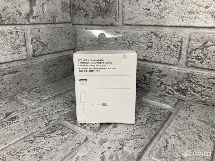 Блок быстрой зарядки Apple 20w