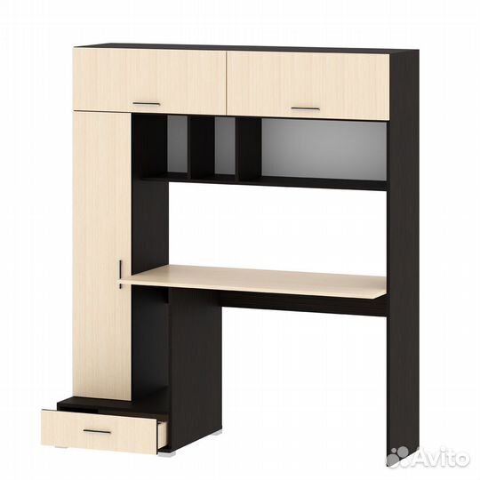 Стол новый пкс-1 Венге/Дуб Белфорт