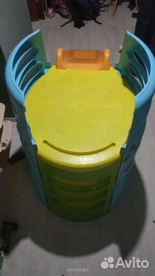 Детская горка пластиковая для дома