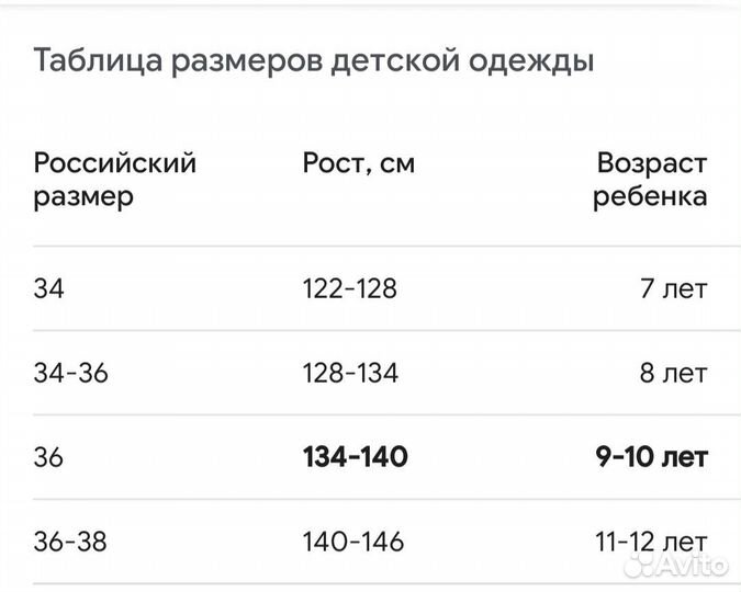 Костюм карнавальный 36