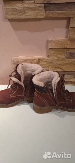 Ботинки теплые
