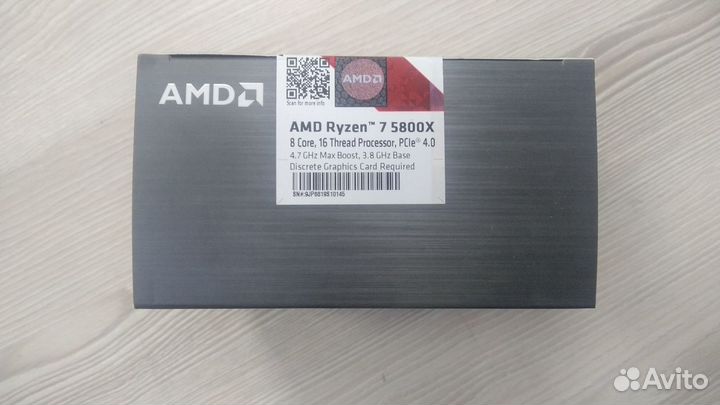 Процессор AMD Ryzen 7 5800X AM4